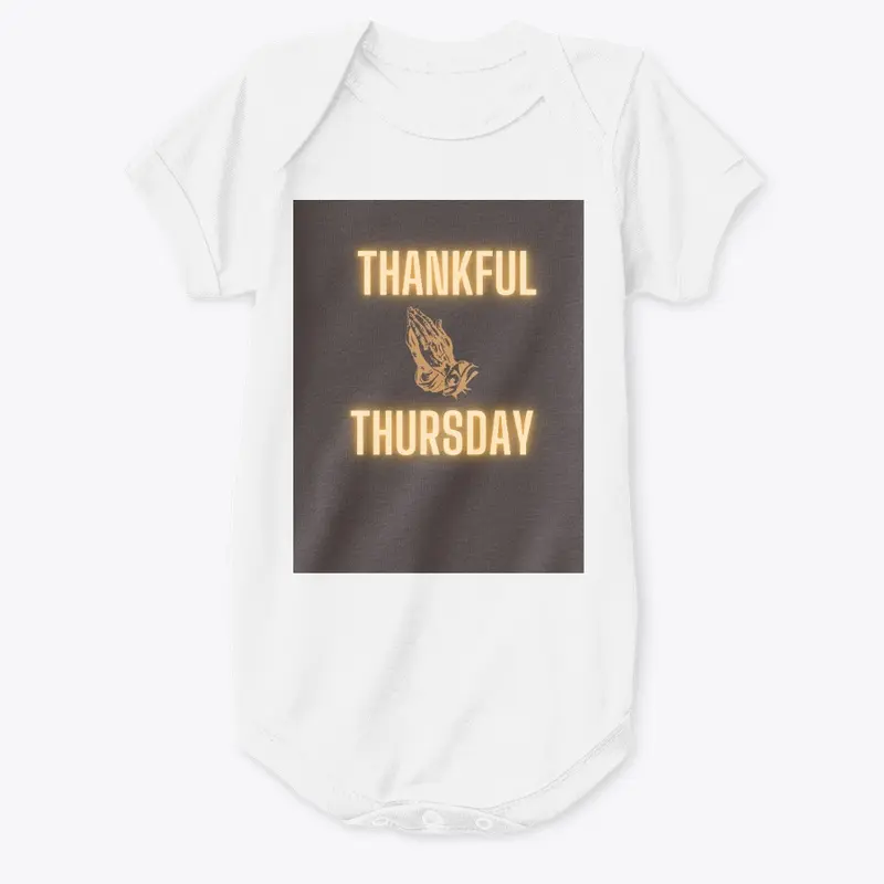 Thankful Thursday Black & Gold