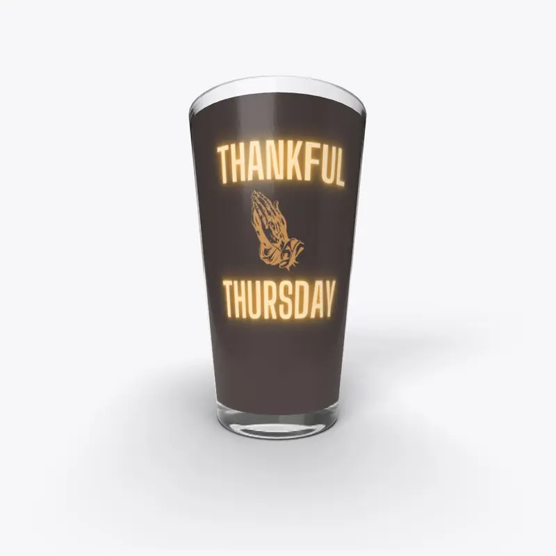 Thankful Thursday Black & Gold