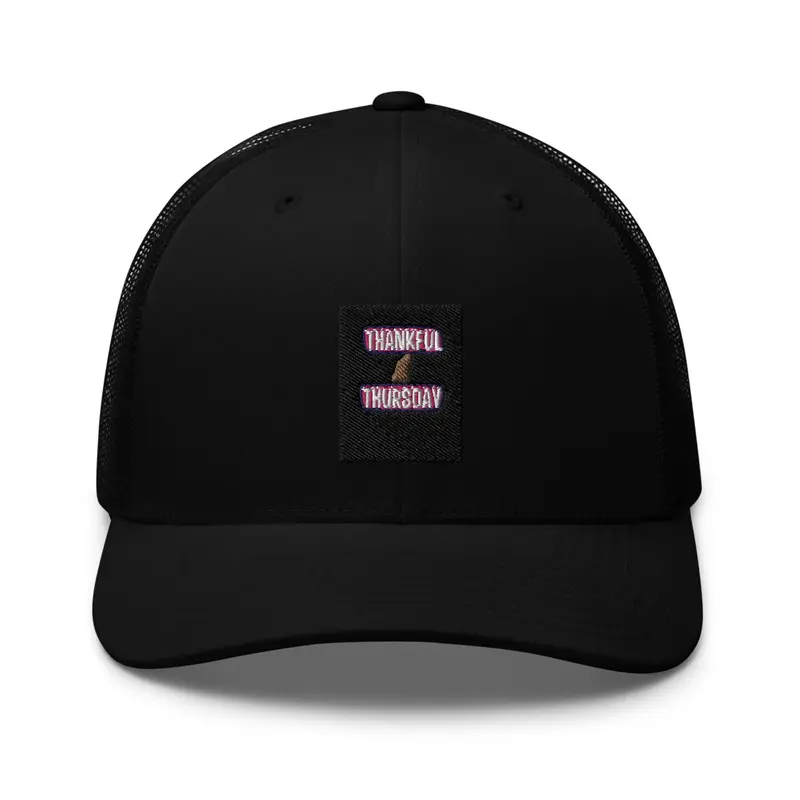 Thankful Thursday Hat Pink