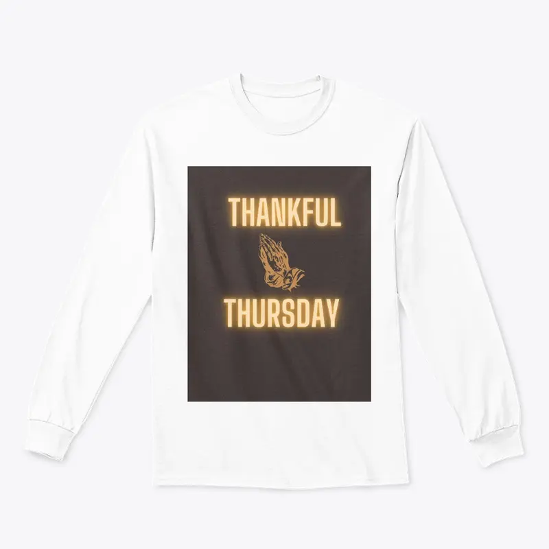 Thankful Thursday Black & Gold