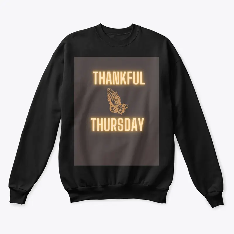 Thankful Thursday Black & Gold