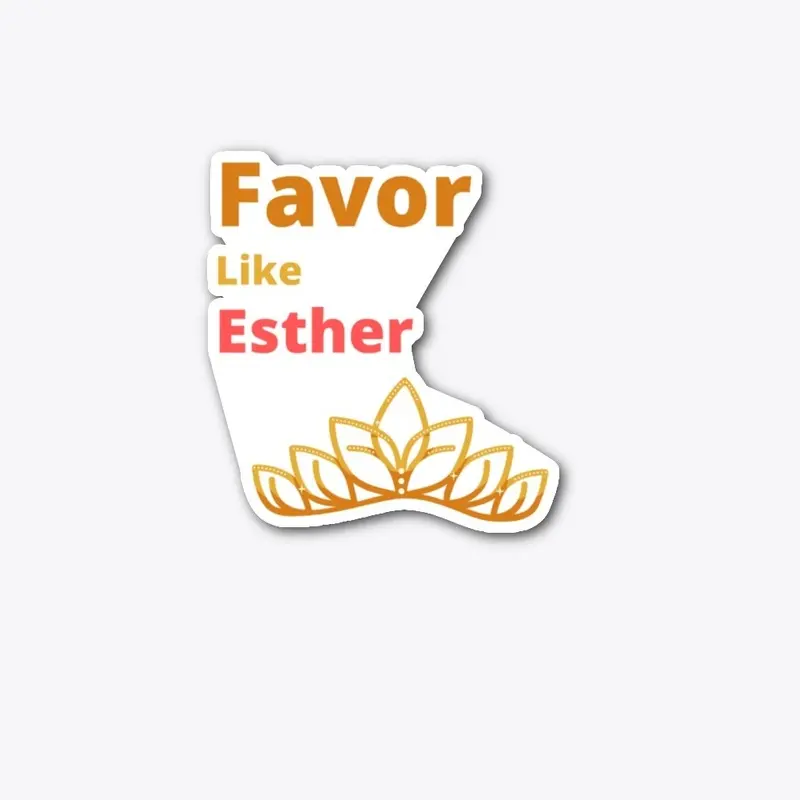 Favor like Esther Rep accessories 