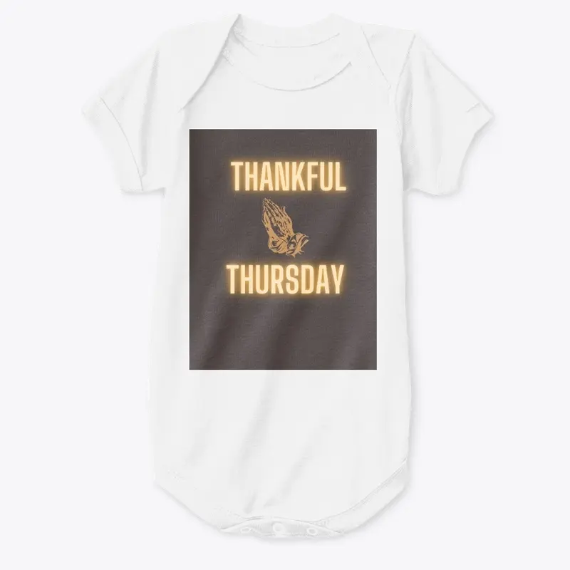 Thankful Thursday Black & Gold