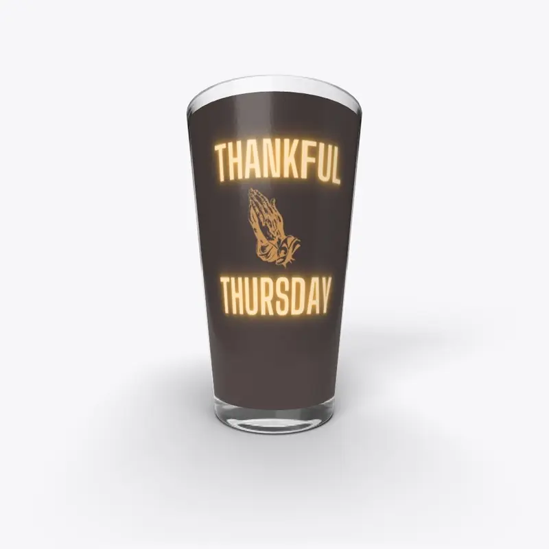 Thankful Thursday Black & Gold