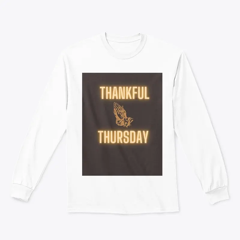 Thankful Thursday Black & Gold