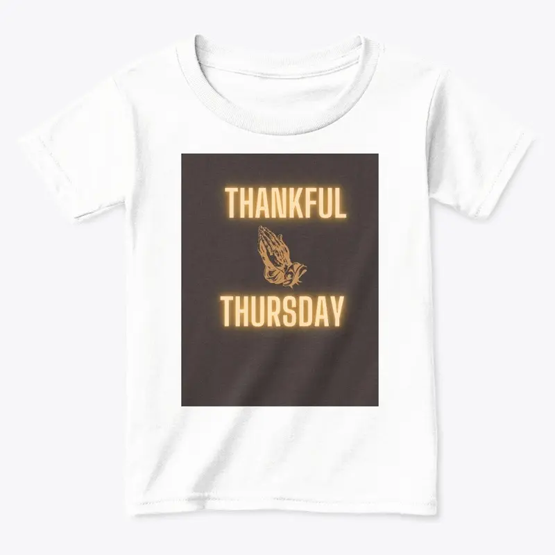 Thankful Thursday Black & Gold