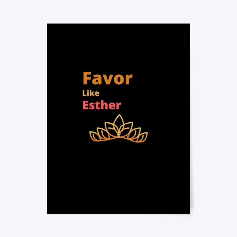 Favor like Esther Home Apparel 